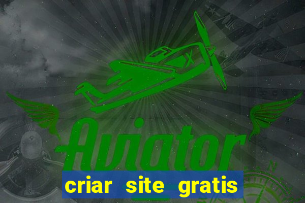 criar site gratis de jogos